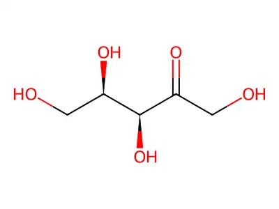 戊酮糖 structure