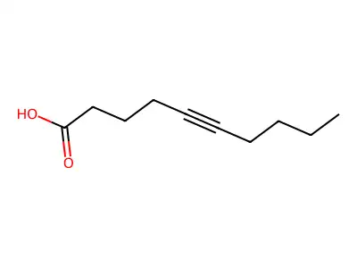 5-癸炔酸 structure