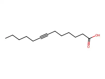 7-十三碳炔酸 structure