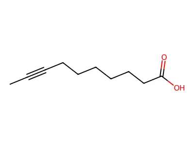 8-癸炔酸 structure
