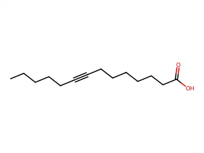 8-十四碳炔酸 structure