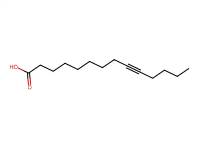 9-十四碳炔酸 structure