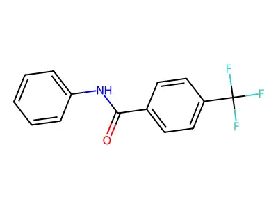 N-Phenyl-4-(trifluoromethyl)benzamide structure