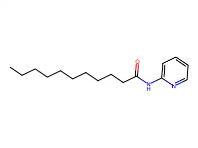 N-(2-pyridinyl)undecanamide structure