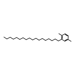 1,4-Dimethyl-2-octadecylbenzene structure
