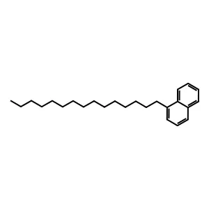 1-Pentadecylnaphthalene structure