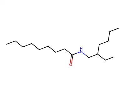 N-(2-ethylhexyl)nonanamide structure