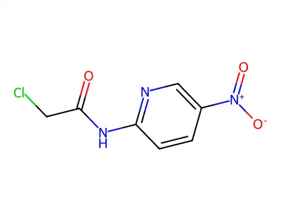 2-chloro-N-(5-nitropyridin-2-yl)acetamide structure
