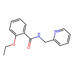 2-ethoxy-N-(pyridin-2-ylmethyl)benzamide structure