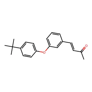 4-[3-(4-Tert-butylphenoxy)phenyl]but-3-en-2-one structure
