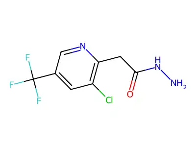2-(3-Chloro-5-(trifluoromethyl)pyridin-2-yl)acetohydrazide structure