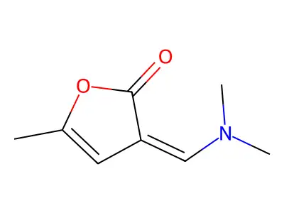 2(3H)-Furanone, 3-[(dimethylamino)methylene]-5-methyl- structure