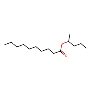 1-Methylbutyl decanoate structure
