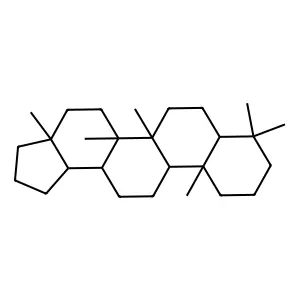 20,29,30-Trinorlupane, (17alpha)- structure
