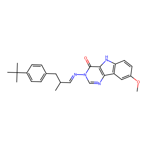 C25H28N4O2 structure