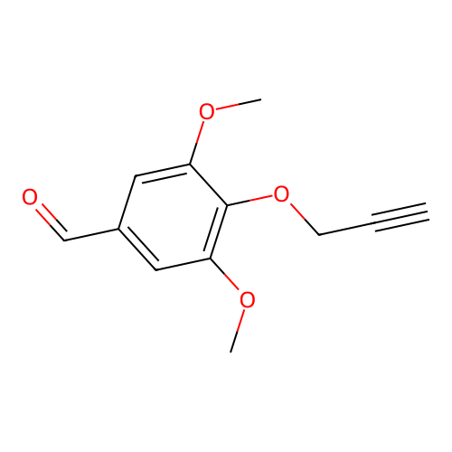3,5-Dimethoxy-4-prop-2-ynyloxybenzaldehyde structure