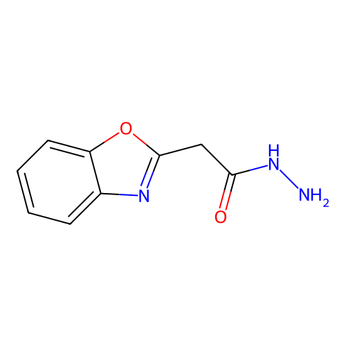 2-(1,3-Benzoxazol-2-yl)acetohydrazide structure