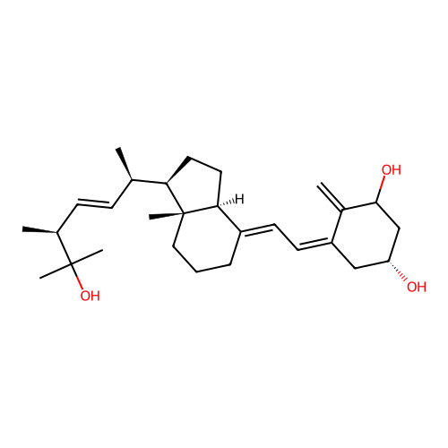 1,25-Dihydroxyergocalciferol structure