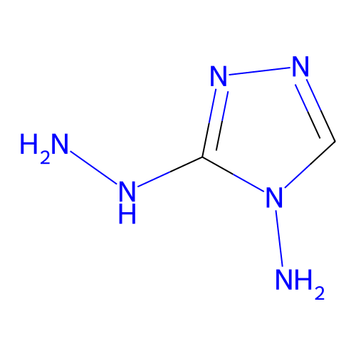3-Hydrazino-4H-1,2,4-triazol-4-amine structure