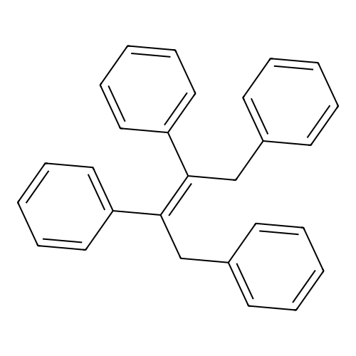 Dibenzyl-stilben structure