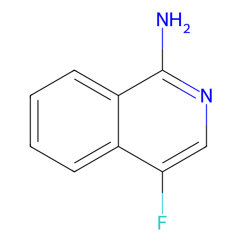 4-Fluoroisoquinolin-1-amine structure