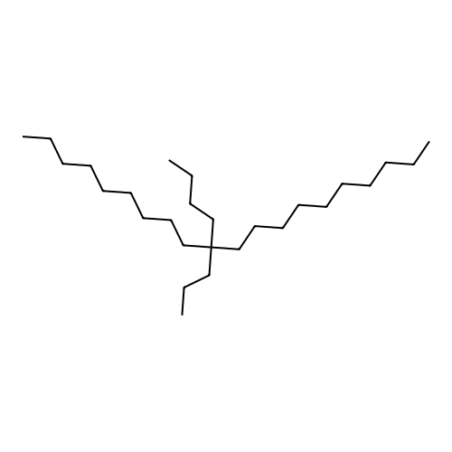 10-Butyl-10-propylicosane structure