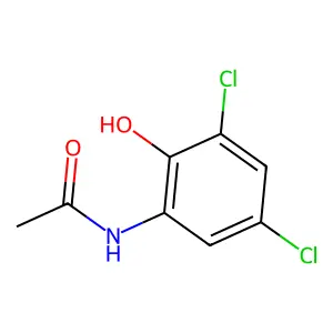 N-(3,5-Dichloro-2-hydroxyphenyl)acetamide structure