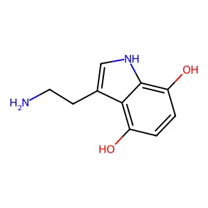 3-(2-Aminoethyl)-1H-indole-4,7-diol structure