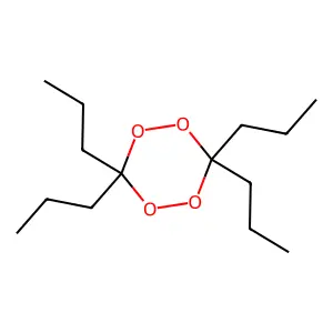 3,3,6,6-Tetrapropyl-1,2,4,5-tetroxane structure