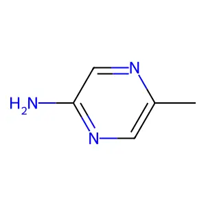 5-甲基吡嗪-2-胺 structure