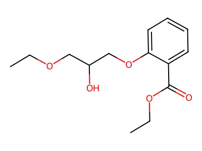 Ethyl 2-(3-ethoxy-2-hydroxypropoxy)benzoate structure