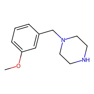 1-(3-Methoxybenzyl)piperazine structure