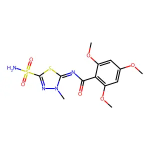 n-2,4,6-trimethoxybenzamide structure