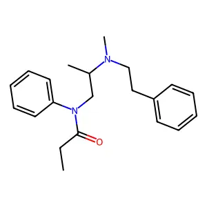 地恩丙胺 structure