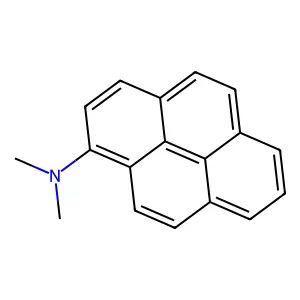 N,N-二甲基芘-1-胺 structure