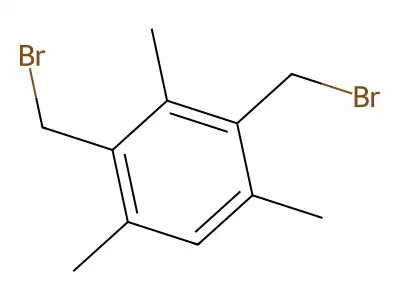 2,4-Bis(bromomethyl)-1,3,5-trimethylbenzene structure