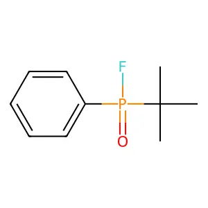 (1,1-二甲基乙基)苯基次膦酰氟 structure