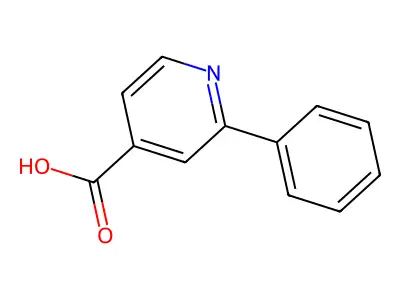 2-Phenylisonicotinic acid structure