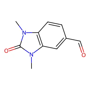 1,3-dimethyl-2-oxo-2,3-dihydro-1H-1,3-benzodiazole-5-carbaldehyde structure