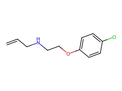 n-(2-(4-Chlorophenoxy)ethyl)prop-2-en-1-amine structure