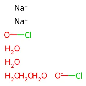 次氯酸钠水合物(2:5) structure