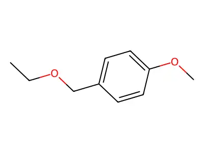 Benzene, 1-(ethoxymethyl)-4-methoxy- structure