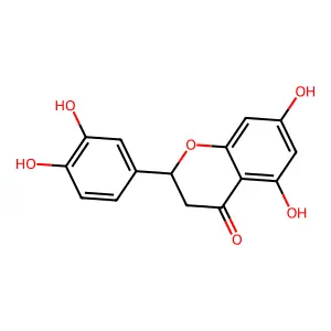 北美圣草素 structure