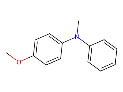 4-methoxy-N-methyl-N-phenylaniline structure