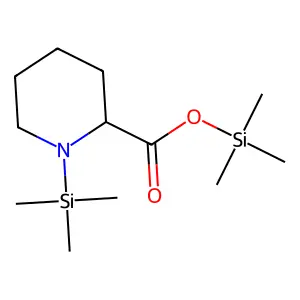 Trimethylsilyl 1-(trimethylsilyl)-2-piperidinecarboxylate structure