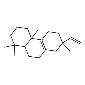 Pimara-8,15-diene structure