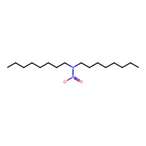 1-Octanamine, N-nitro-N-octyl- structure