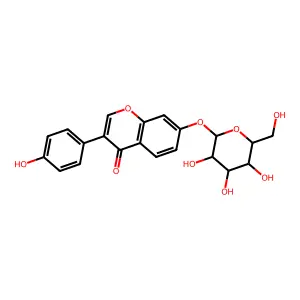 大豆苷 structure