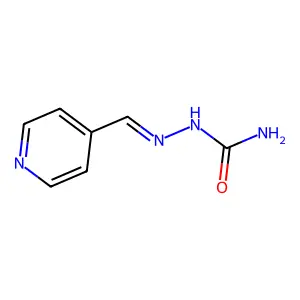 2-(4-Pyridinylmethylene)hydrazinecarboxamide structure