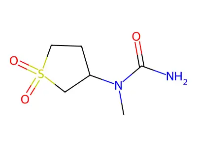 1-(1,1-Dioxidotetrahydrothiophen-3-yl)-1-methylurea structure